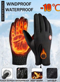 Unisex Autumn And Winter Warm Gloves, Suitable For Finger Protection, Warmth, Outdoor Gloves