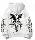 Men's Autumn/Winter Hoodie, Fashionable Street Style Art Punk Goth Punk Street Wear Angel